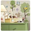 Woodland Animals Peel and Stick Wall Appliques